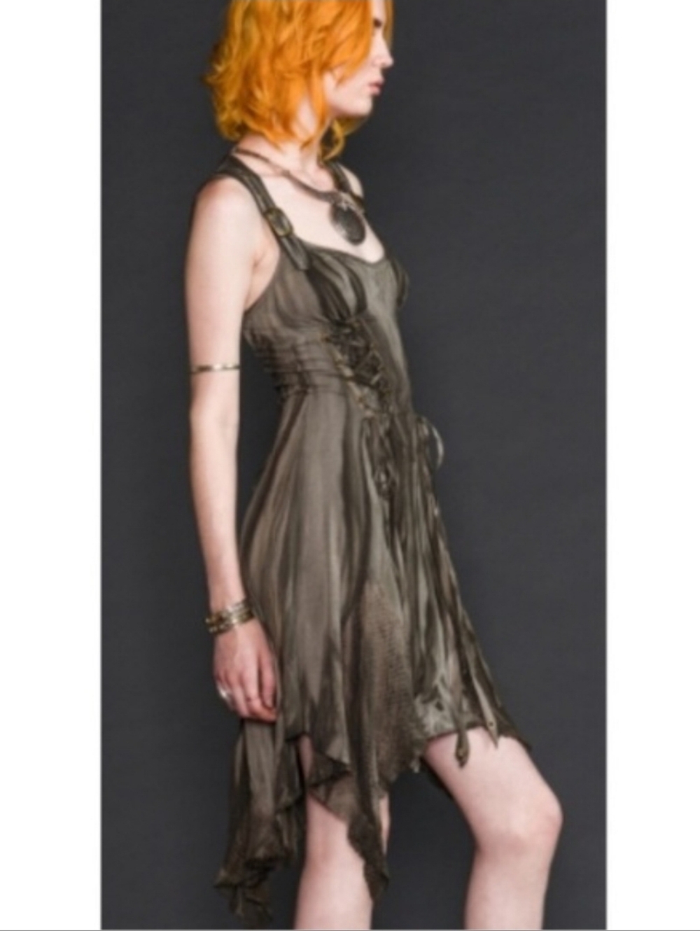 Lip Service Apocalyptic Warbird gothic dress M